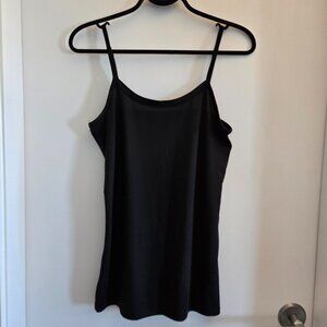Black Adjustable Strap Camisole